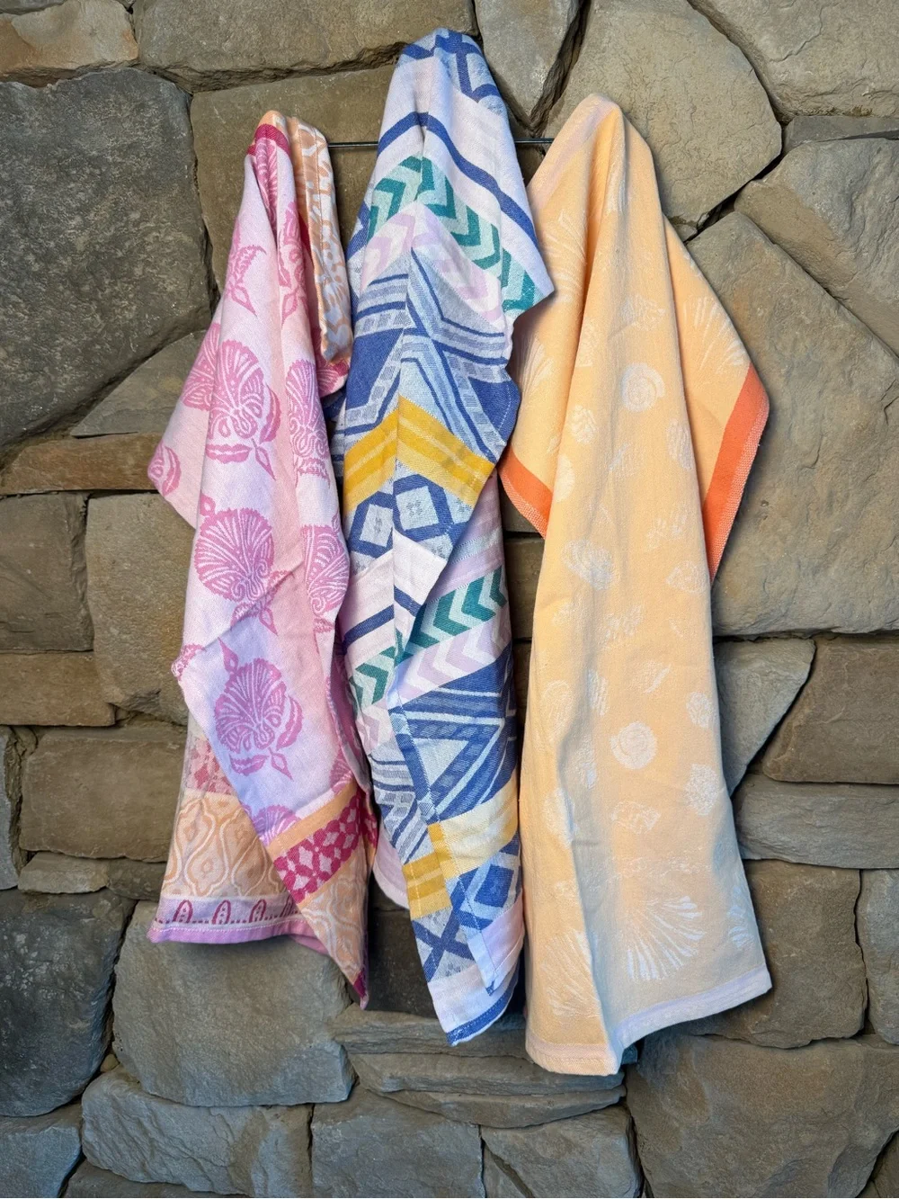 New🌟Anthropologie-Akilah Jacquard Dish Towel Set